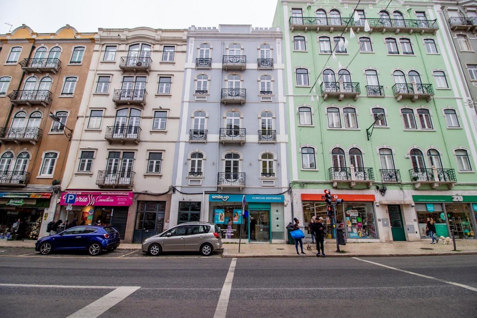 Arroios - Fourth Floor Apartment Lisbon Luaran gambar